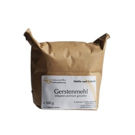 0.5 kg barley flour, whole grain, freshly ground