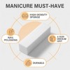 10 Pieces EVA Sponge Nail File Buffer Buffing Sanding Block