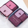 6-Piece Packing Cubes Set – Travel Luggage Organizer Bags with
