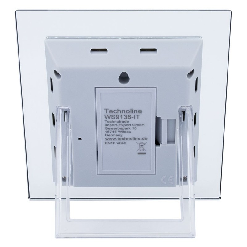 Technoline WS 9136 Weather Station Transparent-Aluminium