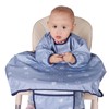 Coverall Baby Feeding Bibs Cute Pattern Smooth Surface Comfortable Dining