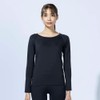 Otafuku JW-538 Women's All-Season Inner Long Sleeve Round Neck [Outlast