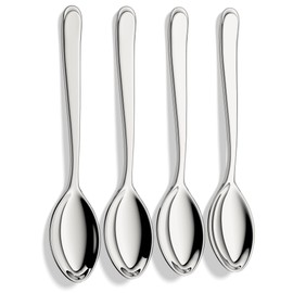 Demitasse Espresso Spoons,18/10 Stainless Steel Mini Coffee Spoons,Teaspoons,4.75 Inch,Set of 4,Heavy Duty and Dishwasher Safe
