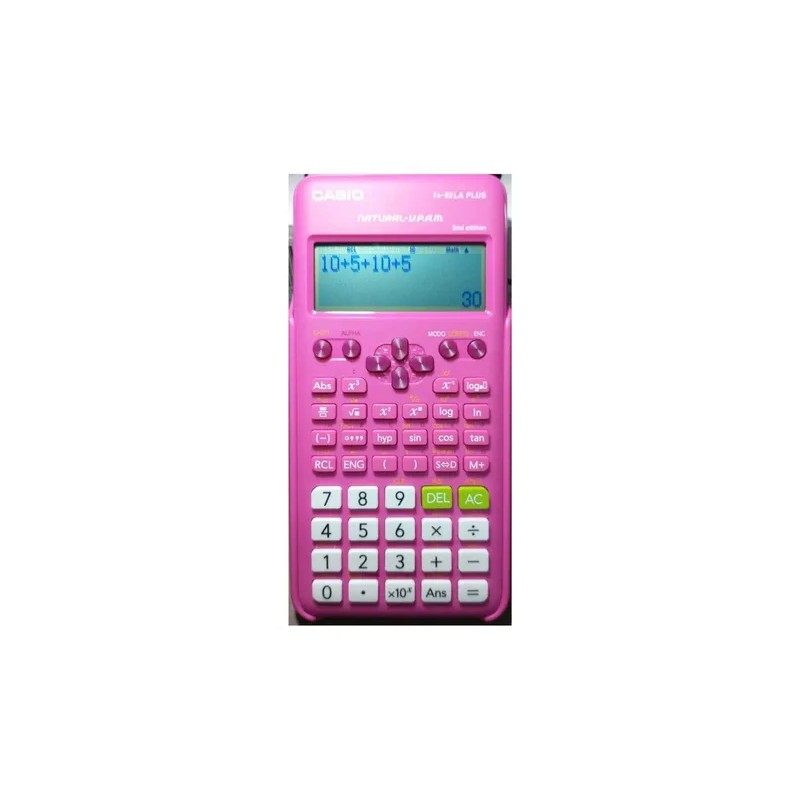 Calculadora Cientifica Casio Fx-82la Plus2 252 Funciones Color Rosa