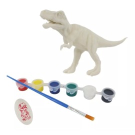 Terra Work Of Art- Figura De Dinosaurio T-rex Para Pintar