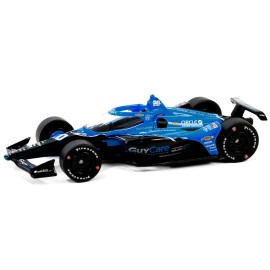 DCD Dallara IndyCar #20 Ed Carpenter "Guy Care" Ed Carpenter Racing "NTT IndyCar Series" (2024) 1/64 Diecast Model Car by Greenl