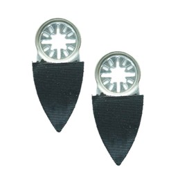 2 x TopsTools UNFSP_2 50mm x 35mm Small Sanding Pads Compatible with Bosch Fein (Non-StarLock) Makita Milwaukee Einhell Ergotools Hitachi Parkside Ryobi Worx Workzone Multi Tool Accessories