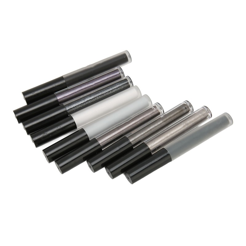 9Pcs Household Liquid Eye Shadow Set Makeup Shine Finish Matte