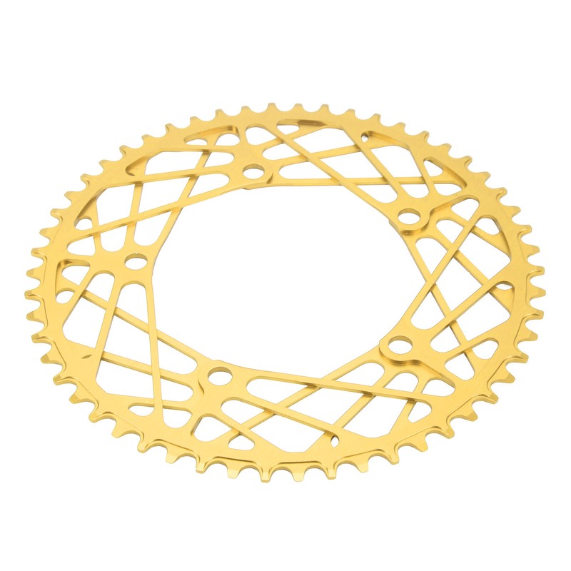Bike Chainring 54T Aluminum Alloy High Strength Lightweight Anodized Folding