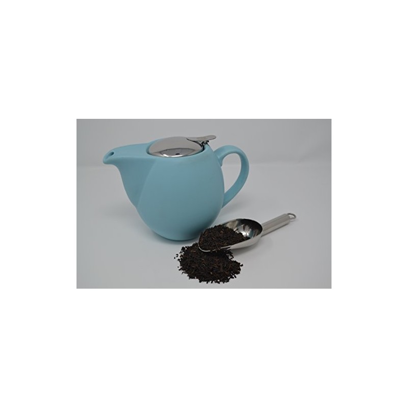 Saara, 0.9 Litre Ceramic Teapot with Insert, Ceramic, Matt Sky