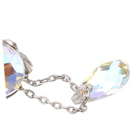 Mikinona 5pcs Rhinestone Pendant Nail Art Charms for Decor Elegant Nail Ornaments for Creative Manicure Ideas