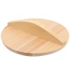 TIKUSAN Wooden Cooking Drop Lid Otoshibuta Made in Japan (6.3")