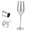 200ml Goblet Stainless Steel Champagne Glass Drinking Cup for Bar/Party/Banquet/PicnicGlossy