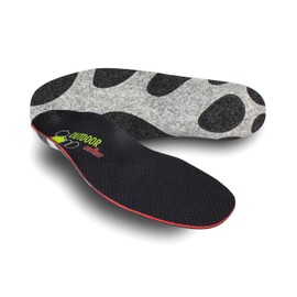 Pedag SPORTSLINE OUTDOOR Insole For Rugged Use Hiking Insoles Increased Performance – Hand Washable Breathable with Arch Support –Reduces Foot Fatigue EU 46/48, Size 13M/15M