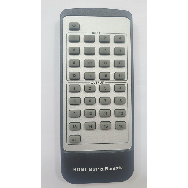 Replacement Remote Control for FOURKAY 16x16 HDMI Matrix Switch Model