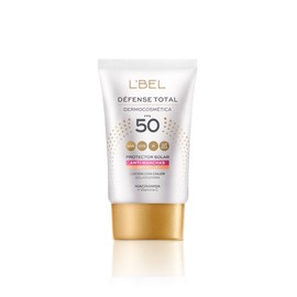 L´Bel - L'BEL - Défense Total Protector Solar Antimanchas Naturelle 30ml, Cubre, Aclara y Reduce Manchas Hiperpigmentadas, Protección 50F...