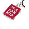 FC Bayern München Key Chain Chip, red/white
