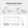 Klapgo Stainless Steel Gothic Skull Bracelet for Men and Women