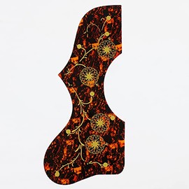 Left-handed J-200 SJ-200 Style Acoustic Guitar Pickguard, Tortoise brown