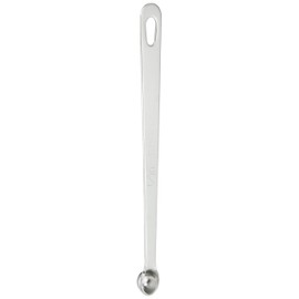 Wada Suke Seisakusho 4911-0010 Extra Thick Measuring Spoon, 1/10 Spoon, Silver