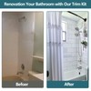 Ultrimkit 5" Dual Shower Faucet Compatible with 13/14 Series Tub