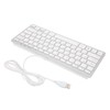 Mini Keyboard Mini Ultra Thin 78 Keys USB Wired Keyboard