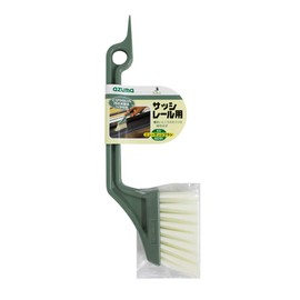 Azuma Industries Azuma AG701 Window Sash Cleaning Brush, New Sash Brush, Brush Width 3.1 inches (8 cm), Total Length 9.1 inches (23 cm), Green