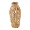 Deco 79 Jute Rope Handmade Decorative Vase Woven Centerpiece Vase