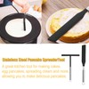 Lepidi 2 Pieces Crepe Distributor, Stainless Steel Crepes Spatula, Crepe