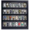 40 Golf Divot Tool Display with Acrylic Cover (Black)
