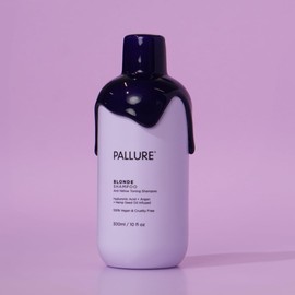 Pallure Blonde Toning Shampoo, Reduces Brassiness And Yellow Tones – For Blonde, Platinum, Bleached, Silver Hair, Vegan and Cruelty Free (10.14 Fl Oz)