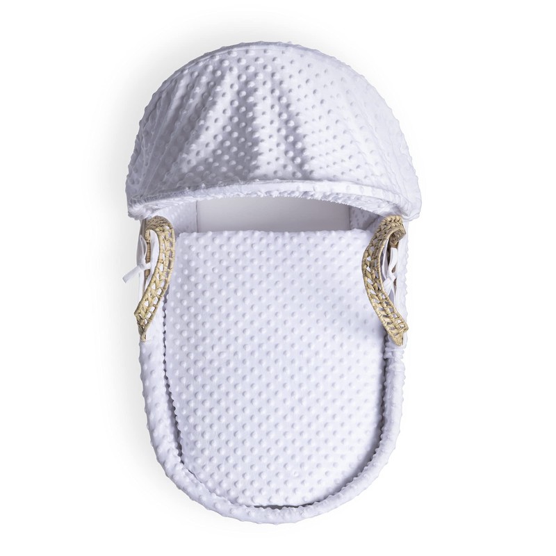 Clair de Lune | Dimple Moses Basket Bedding Set |