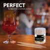500pcs Bamboo Wooden Toothpicks, 6cm Cocktail Sticks, Double Sided Picks-