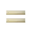 2" x 10" Nameplate Holder Wall or Door 2 Pack