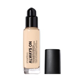 Smashbox Always On Foundation with Hyaluronic Acid, Medium-To-Full Coverage, Evens Skin Tone with a Natural Finish, 1.01 fl. oz., F20N