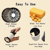 2pcs Cheese Grater Multipurpose Efficient Safe DIY Kitchen Tool Handheld