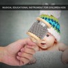 Wooden Hand Shaker Cabasa Percussion Instrument Small Size for Student