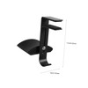 SHOWERORO Adjustable Metal Headset Holder Clip Ergonomic Headphone Hanger Hook