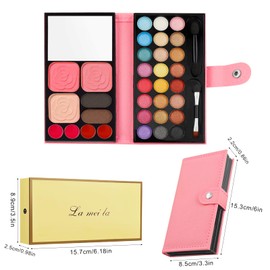 Xionghonglong Children's Make-Up Set, Make Up Toy, Cosmetic Toy for Girls, Children, Washable Make Up Toy, Princess Role Play Toy Gift for Christmas/Birthday (B)