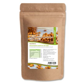 Mynatura Giant Corn Kernels Roasted with BBQ I Cereals I Corn I Salty I Snack I Vegan I Crispy I Nibbling I Bag (1 x 1000 g)
