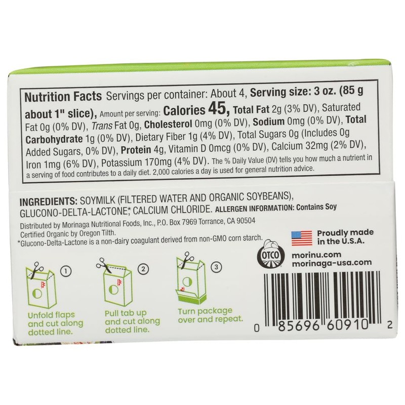 Mori-Nu Organic Silken Tofu - Soft 12 oz Pkg