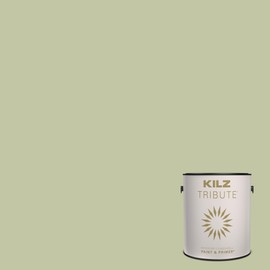 KILZ TRIBUTE Paint & Primer, Interior, Eggshell, Subtle Celery, 1 Gallon