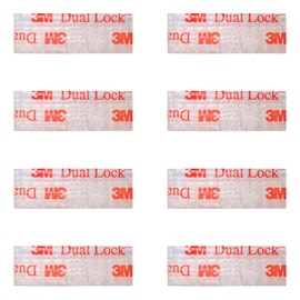 JUMINIZ JUMINIZ 8 Pieces (4 Sets) EZ Pass Mounting Strips with Adhesive for EZ Pass/iPass Illinois/Sunpass Cars Windshield Toll Transponder Holders Dual Lock Sticky Replacement Double Sided Tape Sticker