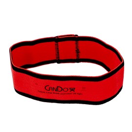 CanDo Fabric Loop Plus, 8" Long Single Loop, Red (Light)
