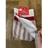 Christmas House Mini Christmas Stocking Double Pack Red Stripe