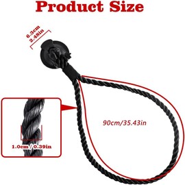 WADY 2 Soportes para Sombrero de Vaquero para Vehículo Soporte para Sombrero de Vaquero con Ventosa Soporte para Sombreros de Vaquero para Vehículo Estante para Sombrero de Vaquero (Blanco y Negro)