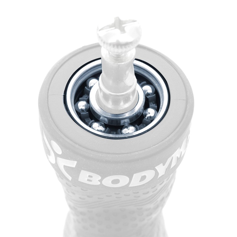 BODYMATE Universal Skipping Rope with Non-Slip Handles Including Two Adjustable