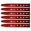 Nicear Tent Pegs Metal Heavy Duty Sand Snow Stakes U-Shaped