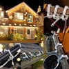 AccEncyc 100 Pcs Outdoor Light Clips Hooks for Outdoor String