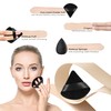 Farsa Life 9 pcs Powder Puff - Velour Triangle Makeup